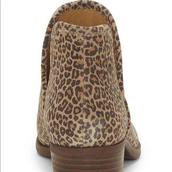 Lucky Brand Baley2 Booties Suede Leopard Size 9.5M - Picture 3 of 16